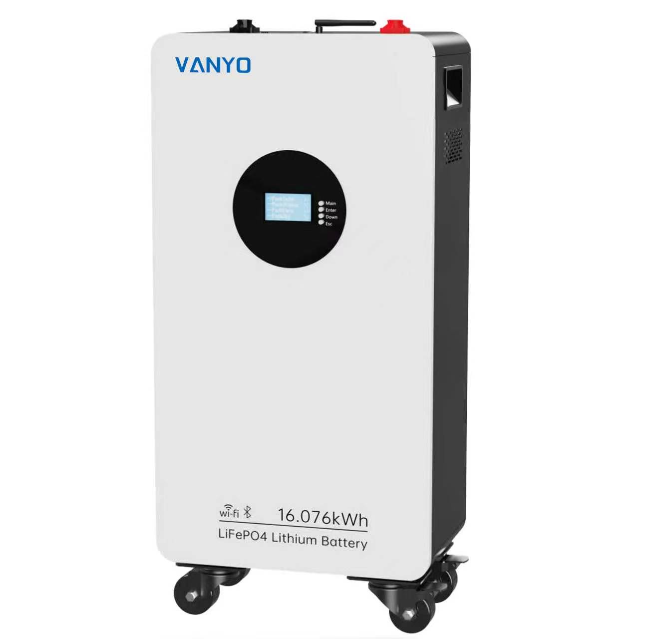 Vanyo LifePO4 Lithium Battery 16kwh