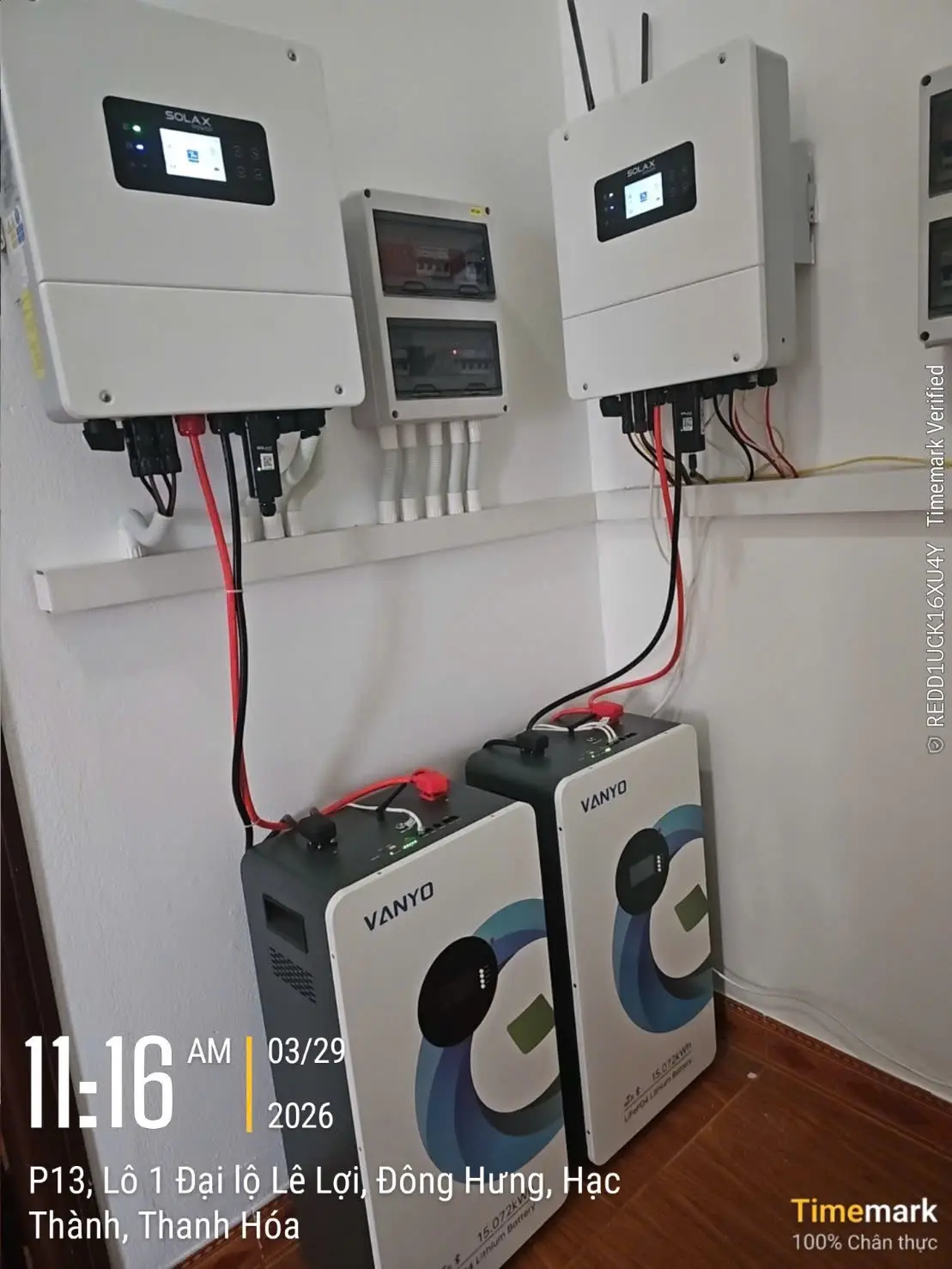 Herasyn LiFePO₄ installation